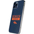 NFL Denver Broncos Blue Performance Series iPhone 12 Pro Skin